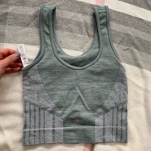 Alo yoga seamless crop tank xs